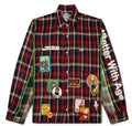 Better With Age Gentlemen's 3 Panel Flannel - Assorted Multi 'Red'