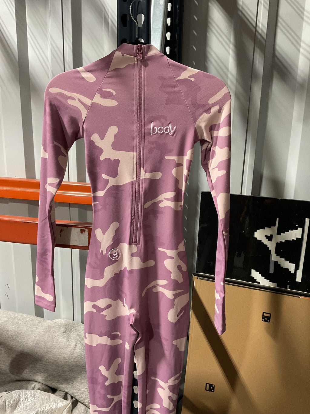 Body by Raven Pink CAMO Bodysuit