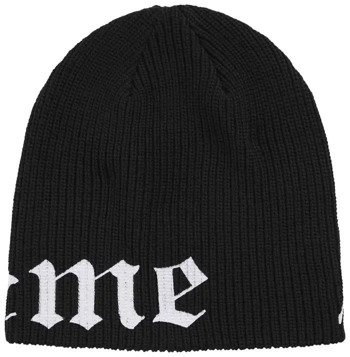 Black Supreme Beanie