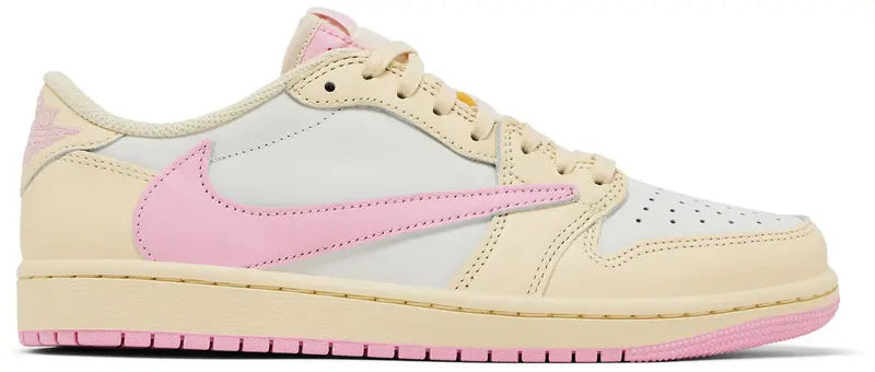 Jordan 1 Retro Low OG SP Travis Scott Sail Shy Pink - Like New