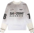 Satoshi Nakamoto Mesh Moto Jersey White