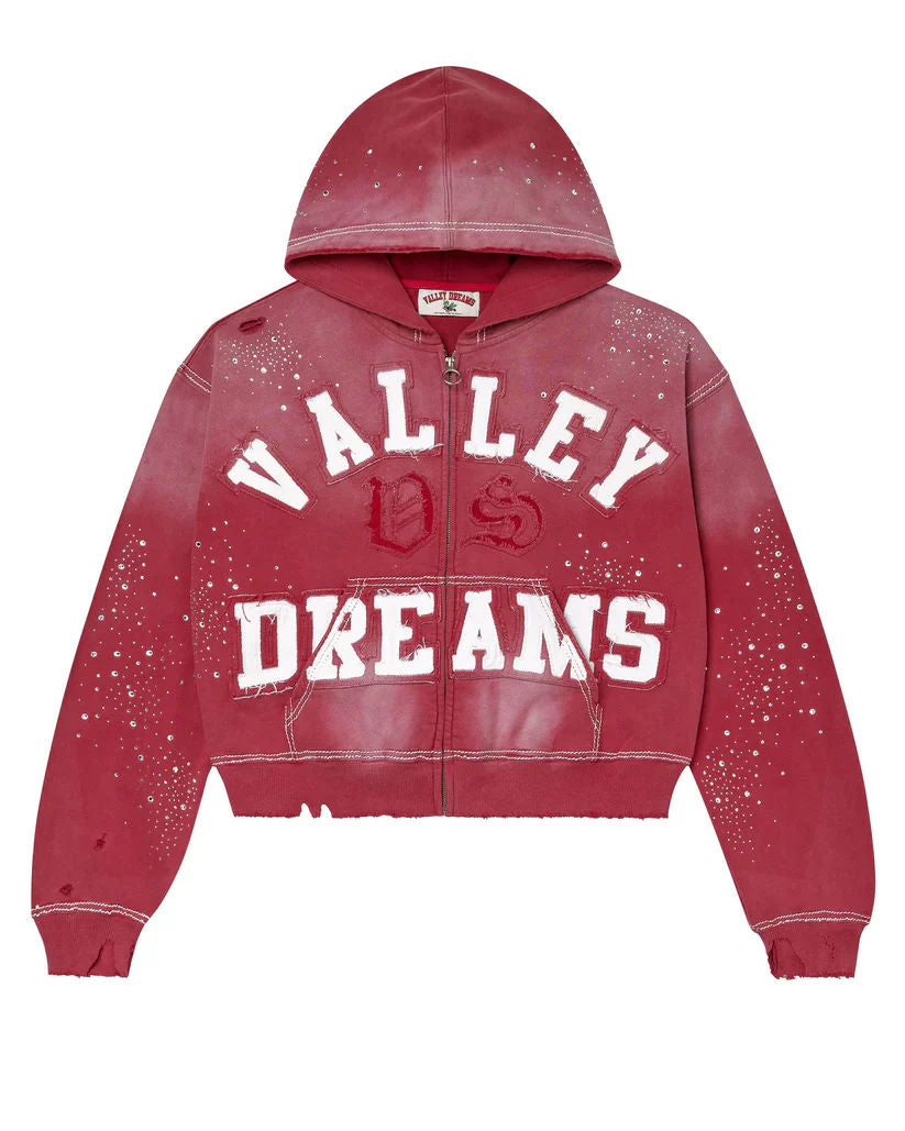 vale dreams red hoodie