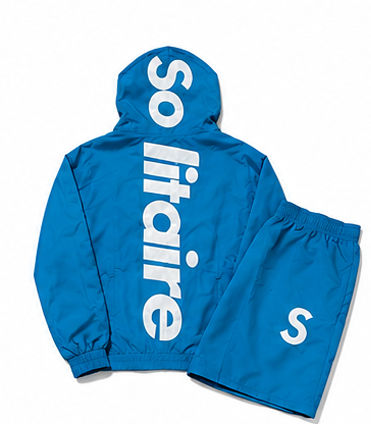 Solitare Blue Nylon Set