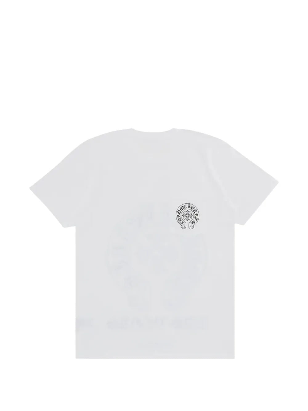 Chrome Hearts Las Vegas Horseshoe Logo T-shirt White