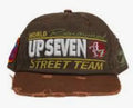 Up 7 Hats 'Burgundy/Brown'