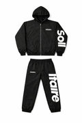 Solitare Nylon Set Black/White