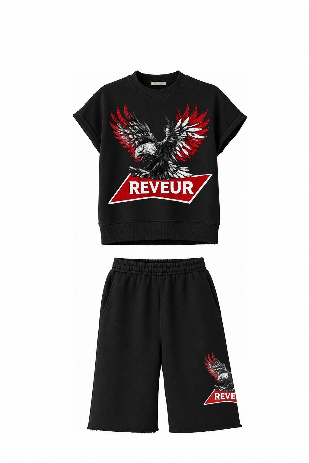 Reveur "Wings" Set Black/red
