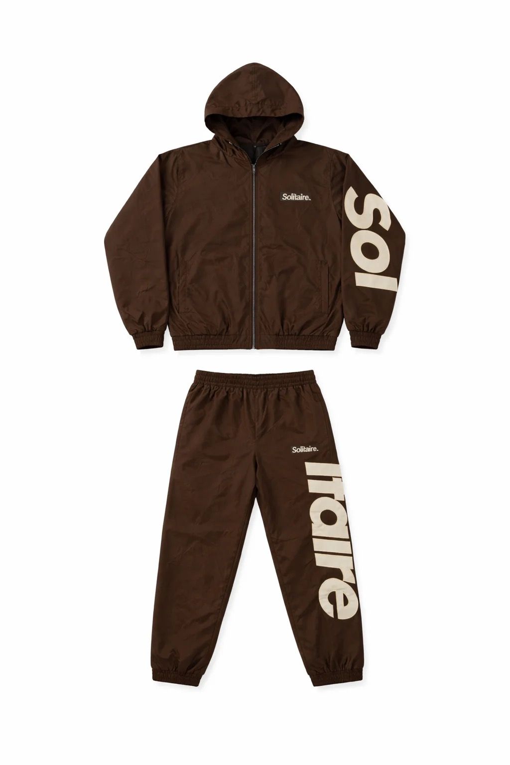 Solitare Nylon Set Brown/Cream