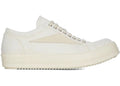 Rick Owens DRKSHDW Temple Vintage Low Sneaks Cream Milk