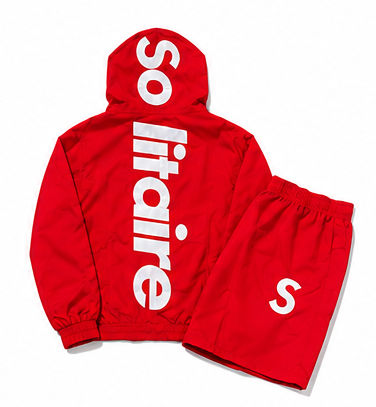 Solitare red Nylon Set