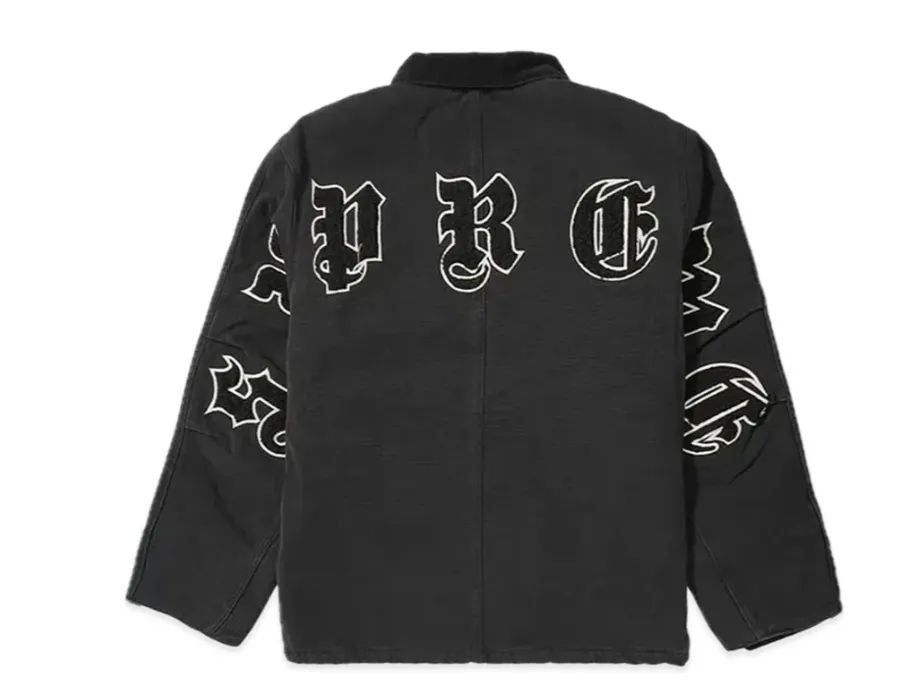 Supreme Old English Canvas Work Set 'Black'
